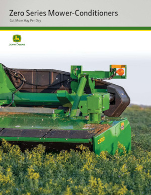 कंडीशनर के साथ ट्रेल्ड मोवर डिस्क John Deere C400