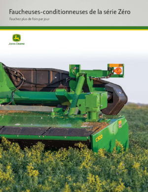 कंडीशनर के साथ ट्रेल्ड मोवर डिस्क John Deere C400