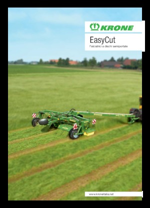 बिना कंडीशनर के ट्रेल्ड मोवर डिस्क Krone EasyCut 3200