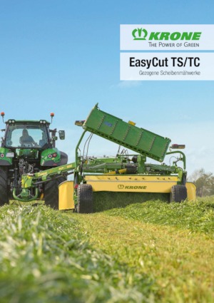 बिना कंडीशनर के ट्रेल्ड मोवर डिस्क Krone EasyCut TS 320