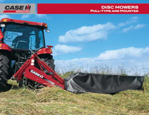 बिना कंडीशनर के ट्रेल्ड मोवर डिस्क Case IH MD72