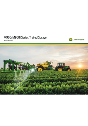 ट्रेल्ड फील्ड स्प्रेयर John Deere M962
