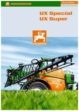 ट्रेल्ड फील्ड स्प्रेयर Amazone UX 3200 Super (36)