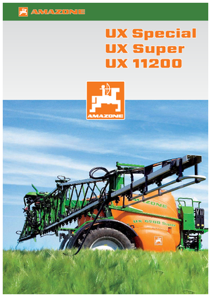 ट्रेल्ड फील्ड स्प्रेयर Amazone UX 4200 Super (36)
