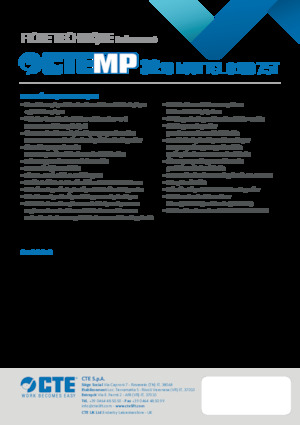 ट्रक माउंटेड टेलीस्कोपिक बूम लिफ्ट CTE MP 32.19