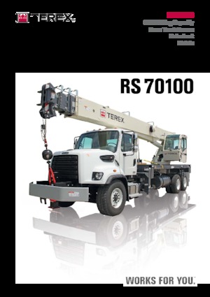 ट्रक क्रेन TEREX CRANES RS 70100