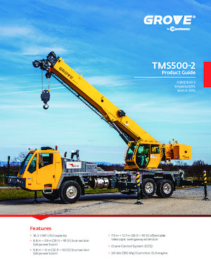 ट्रक क्रेन Grove TMS500-2