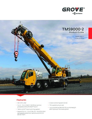 ट्रक क्रेन Grove TMS9000-2