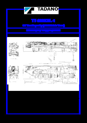 ट्रक क्रेन Tadano TT-800XXL