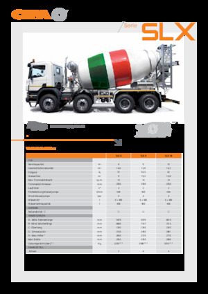 ट्रक मिक्सर CIFA SLX 9