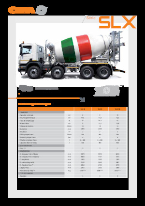 ट्रक मिक्सर CIFA SLX 9