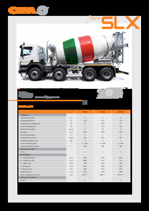 ट्रक मिक्सर CIFA SLX 9