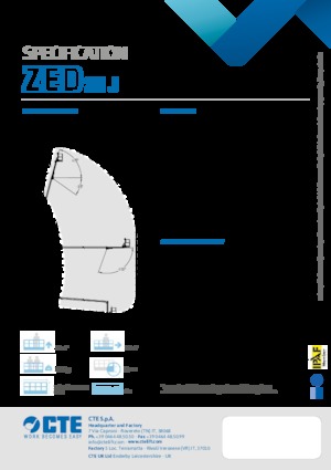 ट्रेलर माउंटेड आर्टिकुलेटिंग बूम लिफ्ट CTE ZED 26 J