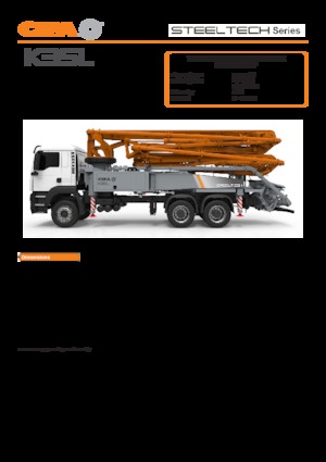 ट्रक-माउंटेड कंक्रीट पंप CIFA K35L