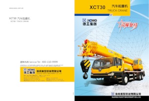 ट्रक-माउंटेड टेलीस्कोपिक क्रेन XCMG XCT30E