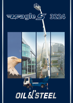 ट्रेलर माउंटेड आर्टिकुलेटिंग बूम लिफ्ट Oil & Steel Eagle S 3224