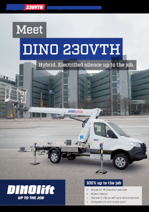 ट्रक माउंटेड टेलीस्कोपिक बूम लिफ्ट Dino Lift Dino 230VTH