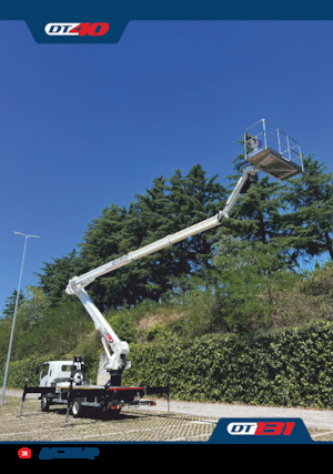ट्रक माउंटेड टेलीस्कोपिक बूम लिफ्ट CELA DT131