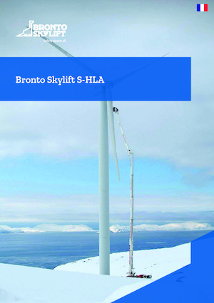 ट्रक माउंटेड टेलीस्कोपिक बूम लिफ्ट Bronto Skylift S90HLA