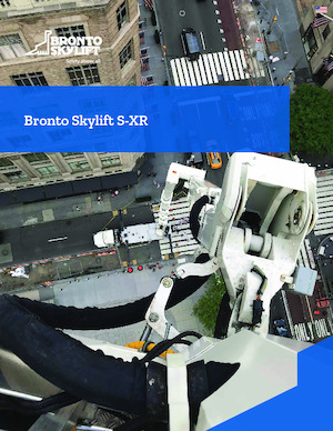 ट्रक माउंटेड टेलीस्कोपिक बूम लिफ्ट Bronto Skylift S183XR