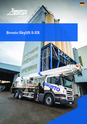 ट्रक माउंटेड टेलीस्कोपिक बूम लिफ्ट Bronto Skylift S47XR