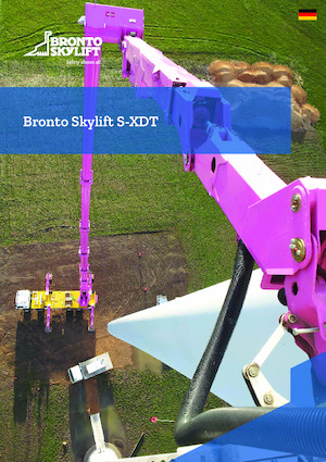 ट्रक माउंटेड टेलीस्कोपिक बूम लिफ्ट Bronto Skylift S46XDT
