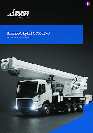 ट्रक माउंटेड टेलीस्कोपिक बूम लिफ्ट Bronto Skylift S70XT-J