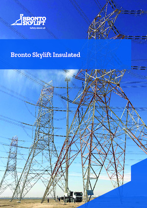 ट्रक माउंटेड टेलीस्कोपिक बूम लिफ्ट Bronto Skylift SI156HDT-C  