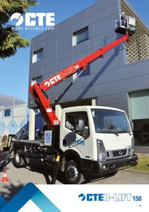 ट्रक माउंटेड टेलीस्कोपिक बूम लिफ्ट CTE B-Lift 150 Pro