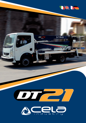 ट्रक माउंटेड टेलीस्कोपिक बूम लिफ्ट CELA DT21