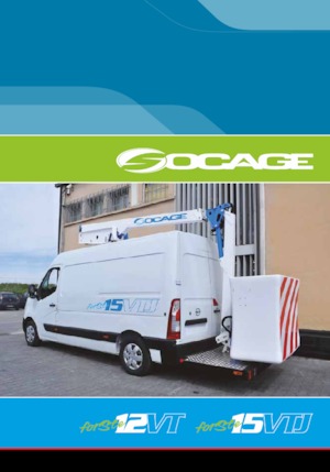 ट्रक माउंटेड टेलीस्कोपिक बूम लिफ्ट Socage forSte 12 VT