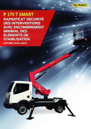 ट्रक माउंटेड टेलीस्कोपिक बूम लिफ्ट Palfinger P 170 T