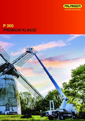 ट्रक माउंटेड टेलीस्कोपिक बूम लिफ्ट Palfinger P 300
