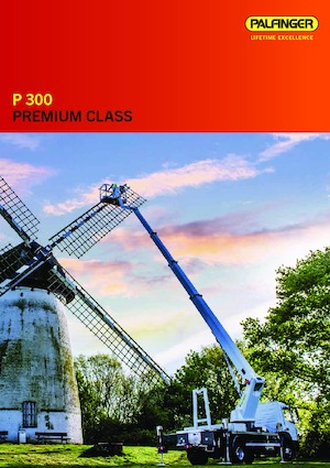 ट्रक माउंटेड टेलीस्कोपिक बूम लिफ्ट Palfinger P 300