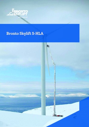 ट्रक माउंटेड टेलीस्कोपिक बूम लिफ्ट Bronto Skylift S 72 HLA