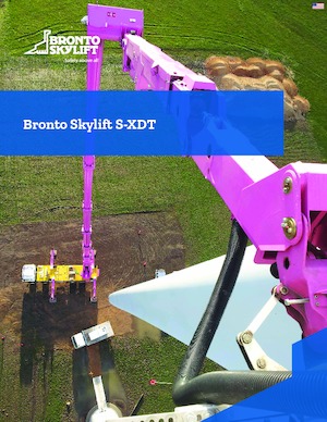 ट्रक माउंटेड टेलीस्कोपिक बूम लिफ्ट Bronto Skylift S200XDT
