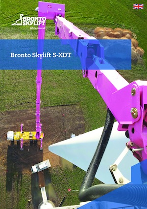 ट्रक माउंटेड टेलीस्कोपिक बूम लिफ्ट Bronto Skylift S46XDT