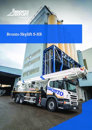 ट्रक माउंटेड टेलीस्कोपिक बूम लिफ्ट Bronto Skylift S47XR