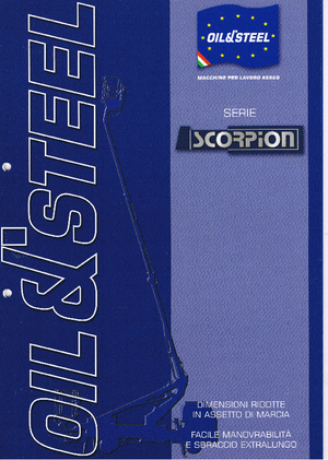ट्रक माउंटेड टेलीस्कोपिक बूम लिफ्ट Oil & Steel Scorpion 1390