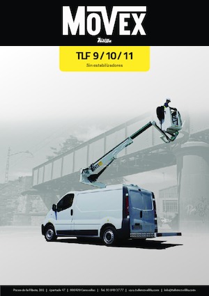ट्रक माउंटेड टेलीस्कोपिक बूम लिफ्ट Movex TLF 9