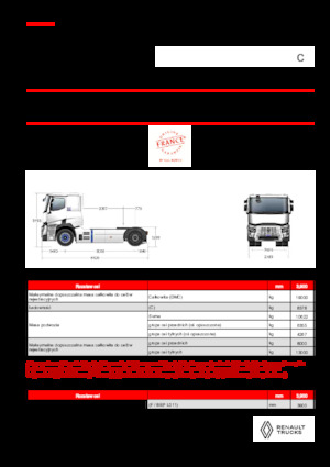 ट्रक ट्रैक्टर - ट्रैक्टर यूनिट Renault E-TECH C - T4x2 ROAD