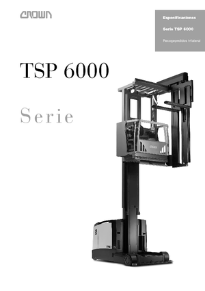 टरेट ट्रक Crown TSP 6000 1.0 AA
