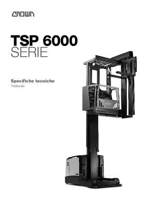 टरेट ट्रक Crown TSP 6000 1.0 AA