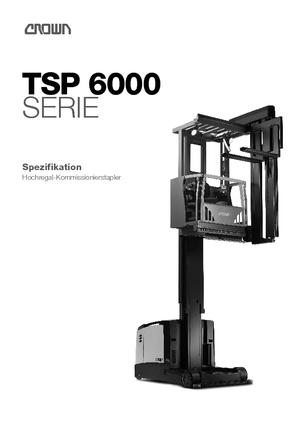 टरेट ट्रक Crown TSP 6000 1.25