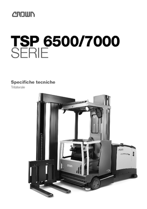 टरेट ट्रक Crown TSP 6500 1.5 C