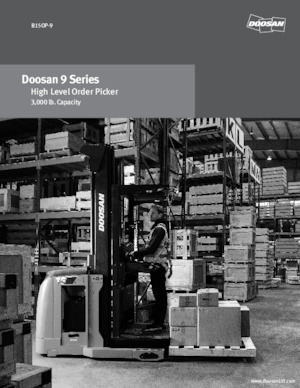 ऑर्डर पिकर और चेरी पिकर फोर्कलिफ्ट Doosan B15OP-9 