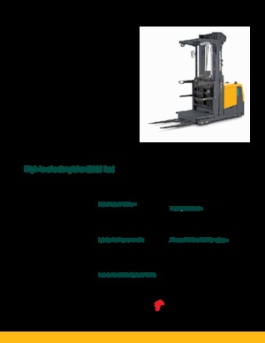 ऑर्डर पिकर और चेरी पिकर फोर्कलिफ्ट Jungheinrich EKS 314 (Long Chassis)