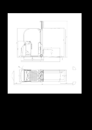 ऑर्डर पिकर और चेरी पिकर फोर्कलिफ्ट Actil Warehouse Trucks N15S
