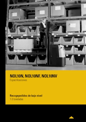 ऑर्डर पिकर और चेरी पिकर फोर्कलिफ्ट Caterpillar NOL10NV