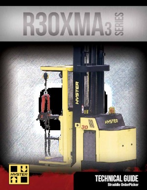 ऑर्डर पिकर और चेरी पिकर फोर्कलिफ्ट Hyster R30XMA3